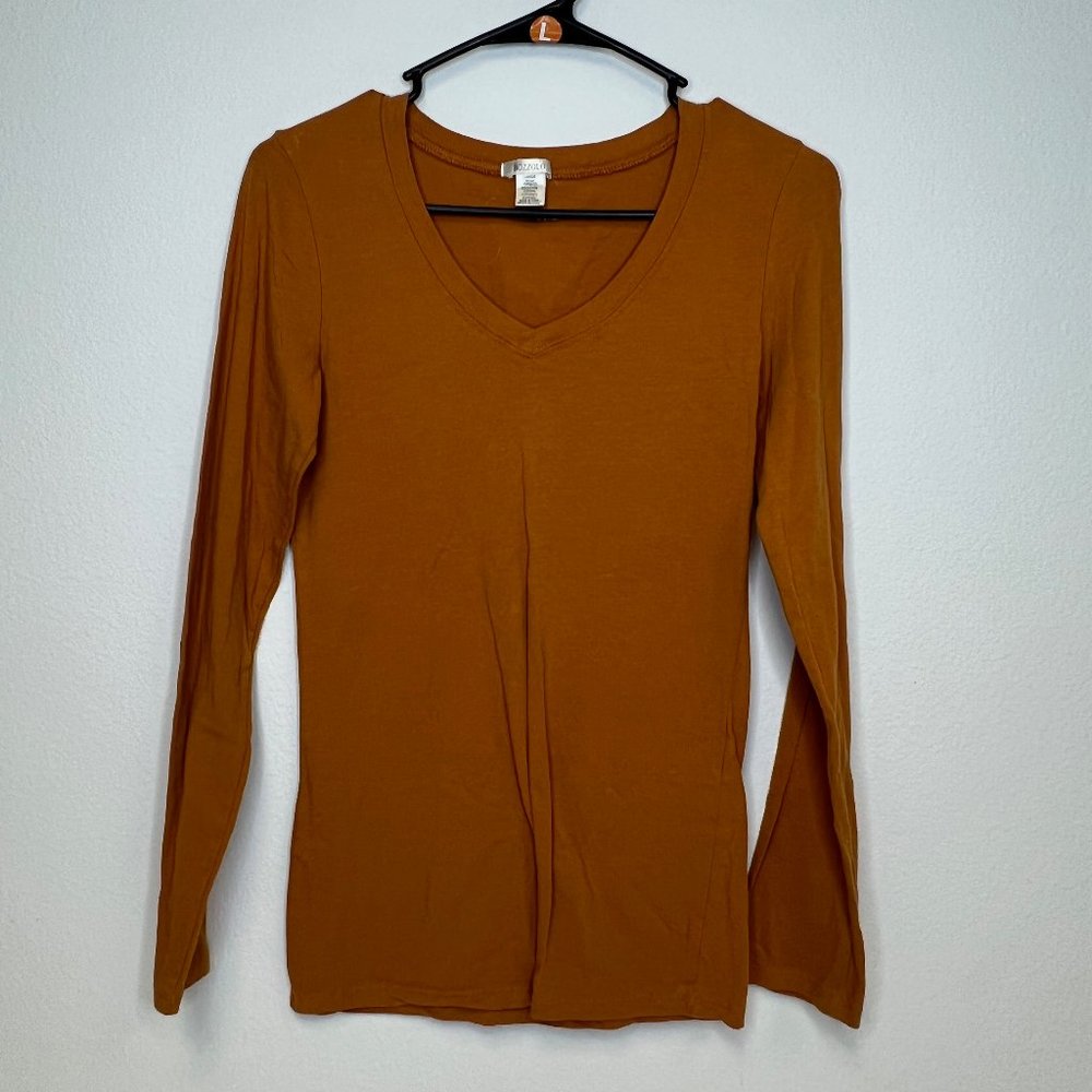 Burnt orange long sleeve